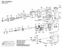 Bosch 0 601 461 003  Thread Cutter 220 V / Eu Spare Parts